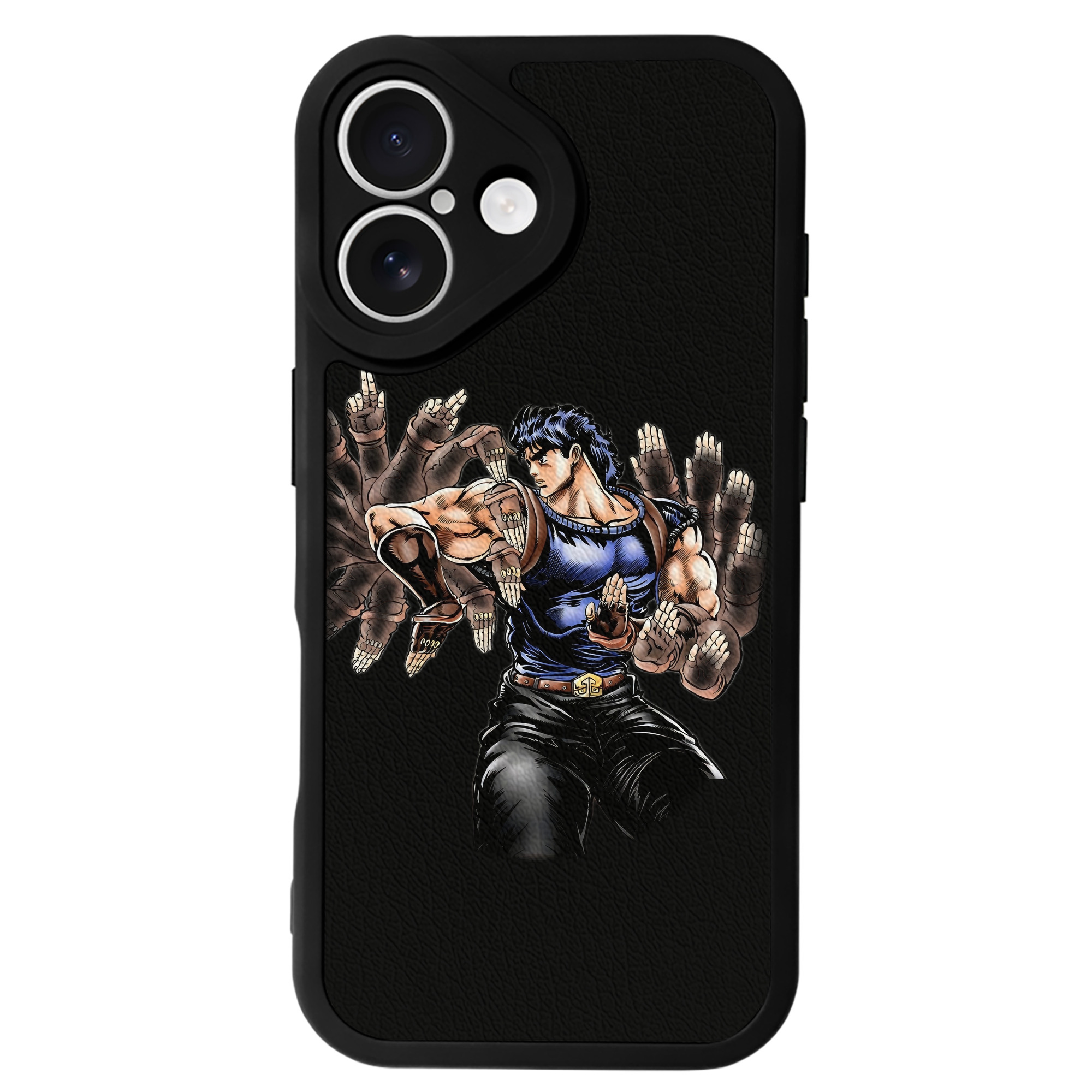 （画像用） ジョジョの奇妙な冒険 /ジョナサン?ジョースター JoJo's Bizarre Adventure Jonathan Joestar 【iPhone 16シリーズ対応】シリコンスマホケース（レザー調） 材質：シリコン